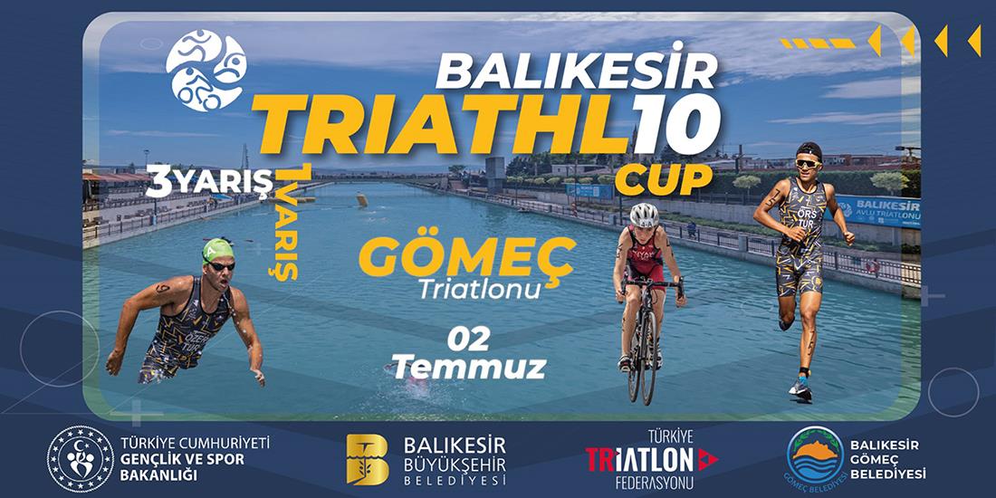 BALIKESİR TRIATHL10 CUP GÖMEÇ TRIATLONU ETABI