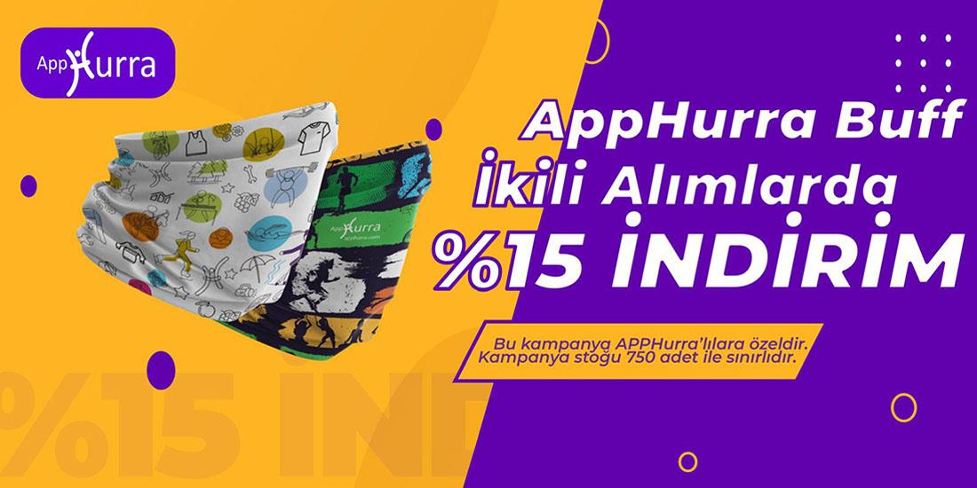 Apphurra Buff ikili alımlarda %15 indirim